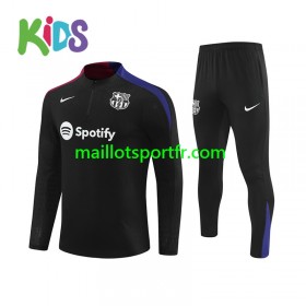FC Barcelone Enfant Ensemble Sweat d'entrainement Noir 2024/25